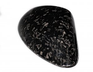 Alfa Romeo Stelvio Mirror Covers - Carbon Fiber - Full Replacements - Feroce Carbon - w/ Factory Clips - Forged Carbon Alfa Romeo Stelvio Mirror Covers - Carbon Fiber - Full Replacements - Feroce Carbon - w/ Factory Clips - Forged Carbon